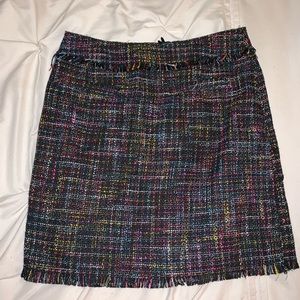 H&M Rainbow mini skirt sz M